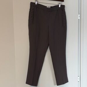 Wilfred Charcoal Straight Leg Pants